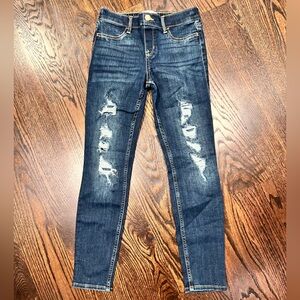 Abercrombie Kids Blue Distressed Jeans